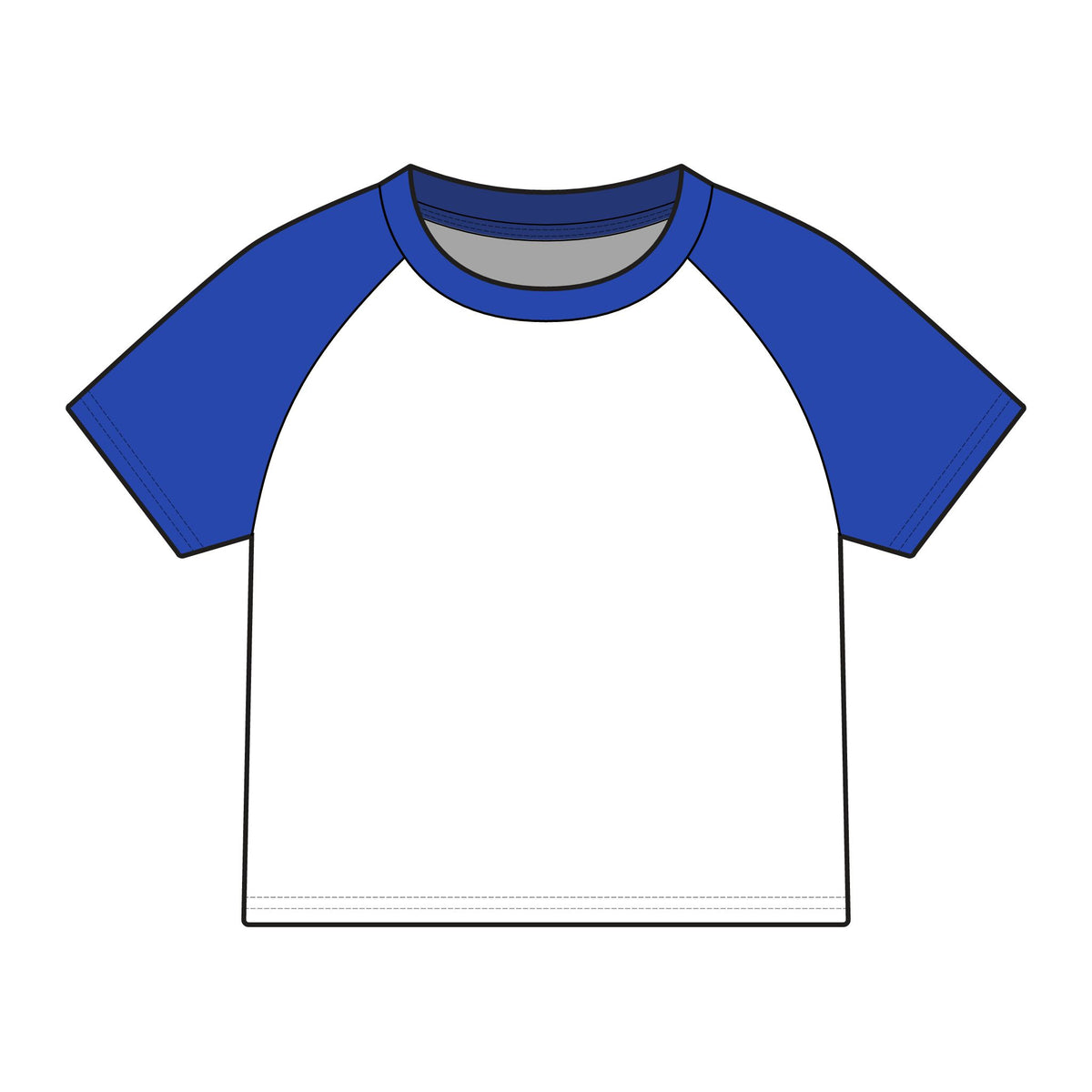 Women's Micro Rib Raglan Baby Tee