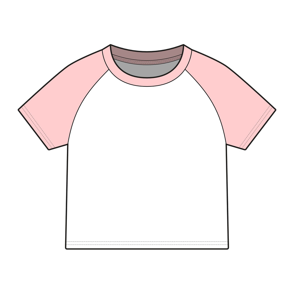 Women's Micro Rib Raglan Baby Tee