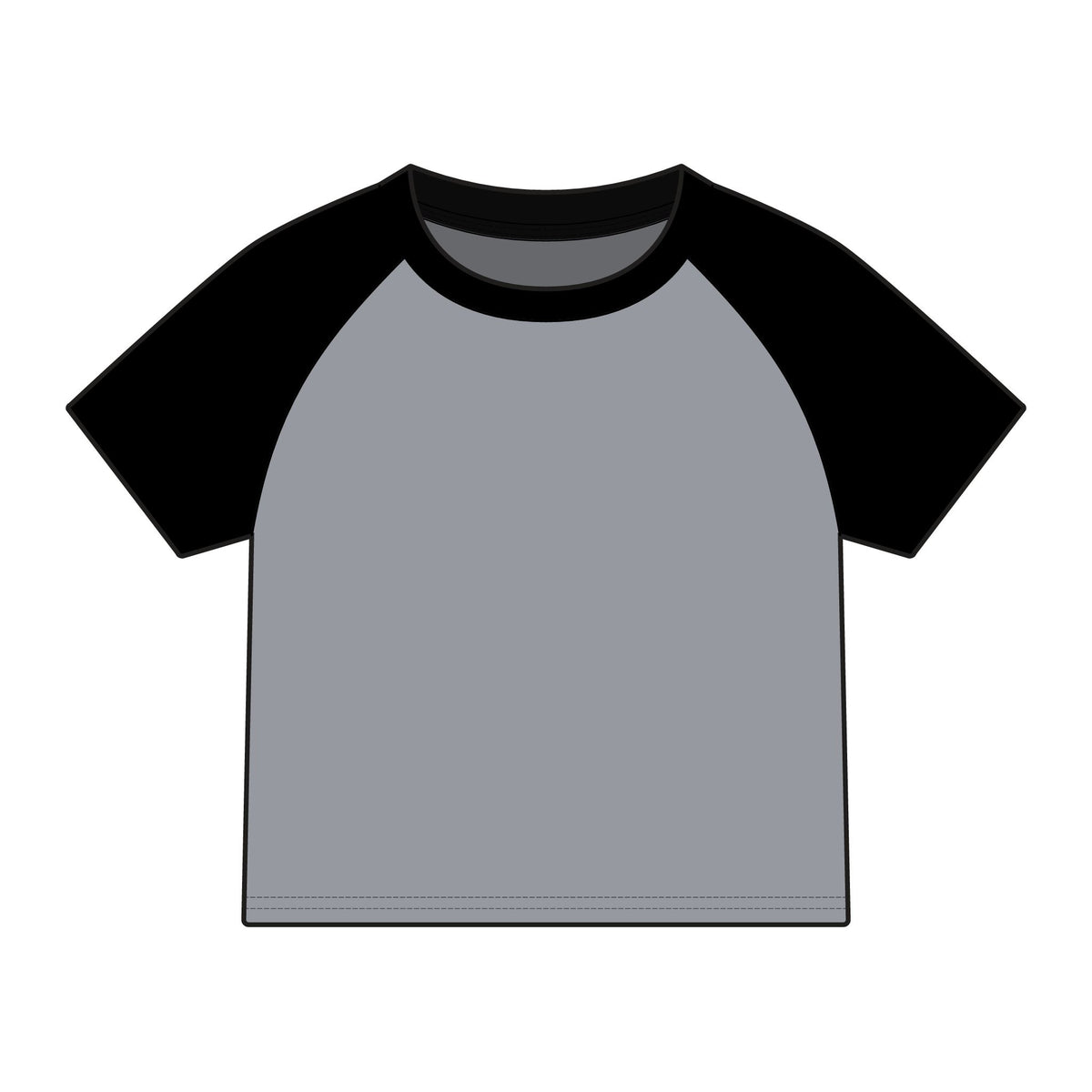 Women's Micro Rib Raglan Baby Tee