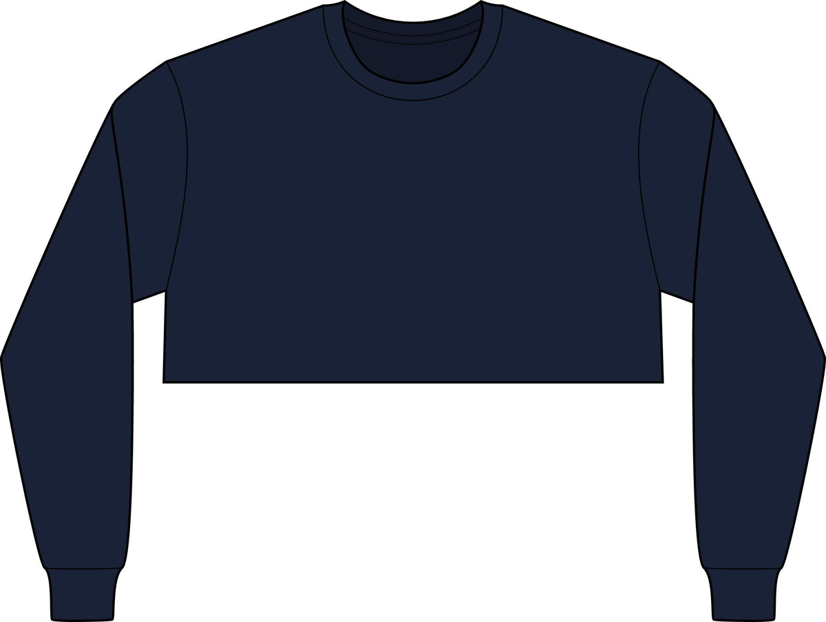 Women's FWD Fashion Crop Long Sleeve Tee