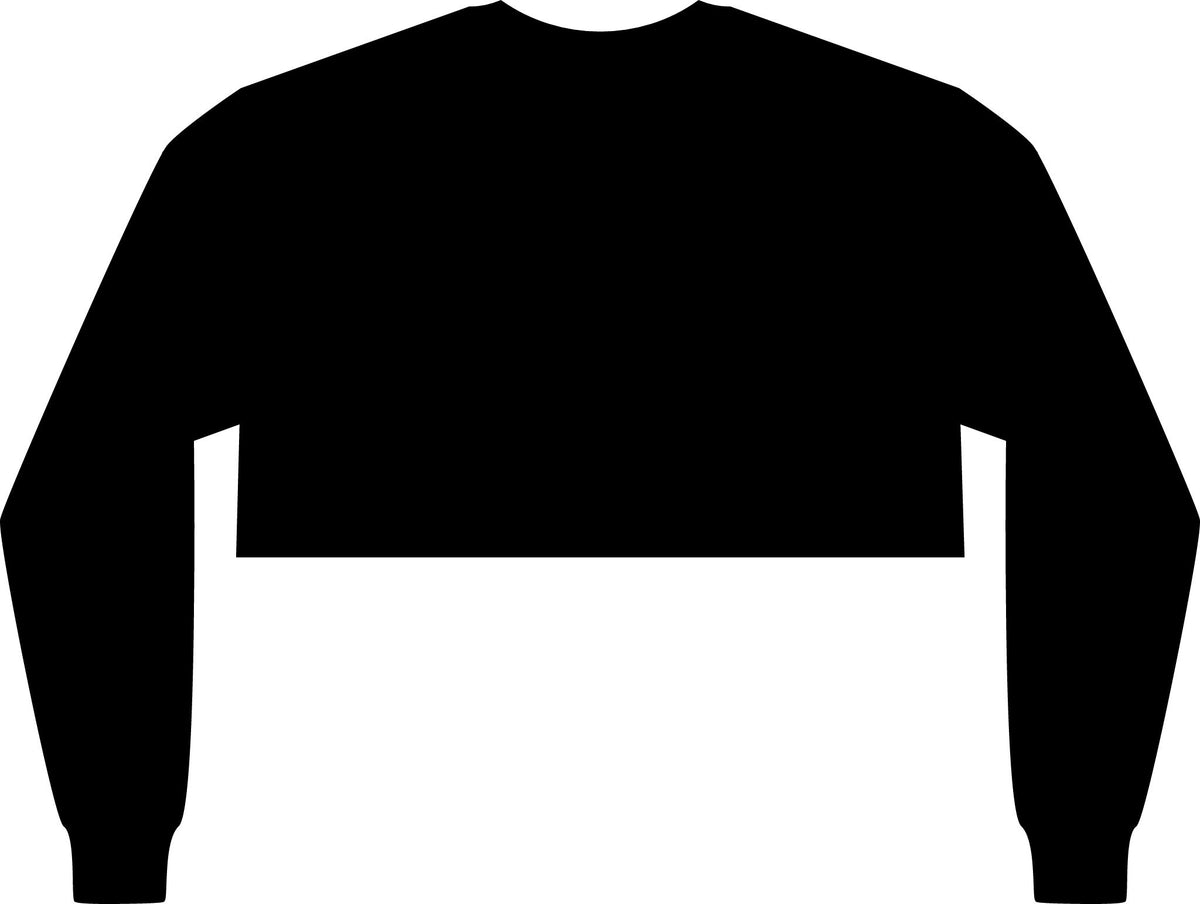 Women's FWD Fashion Crop Long Sleeve Tee