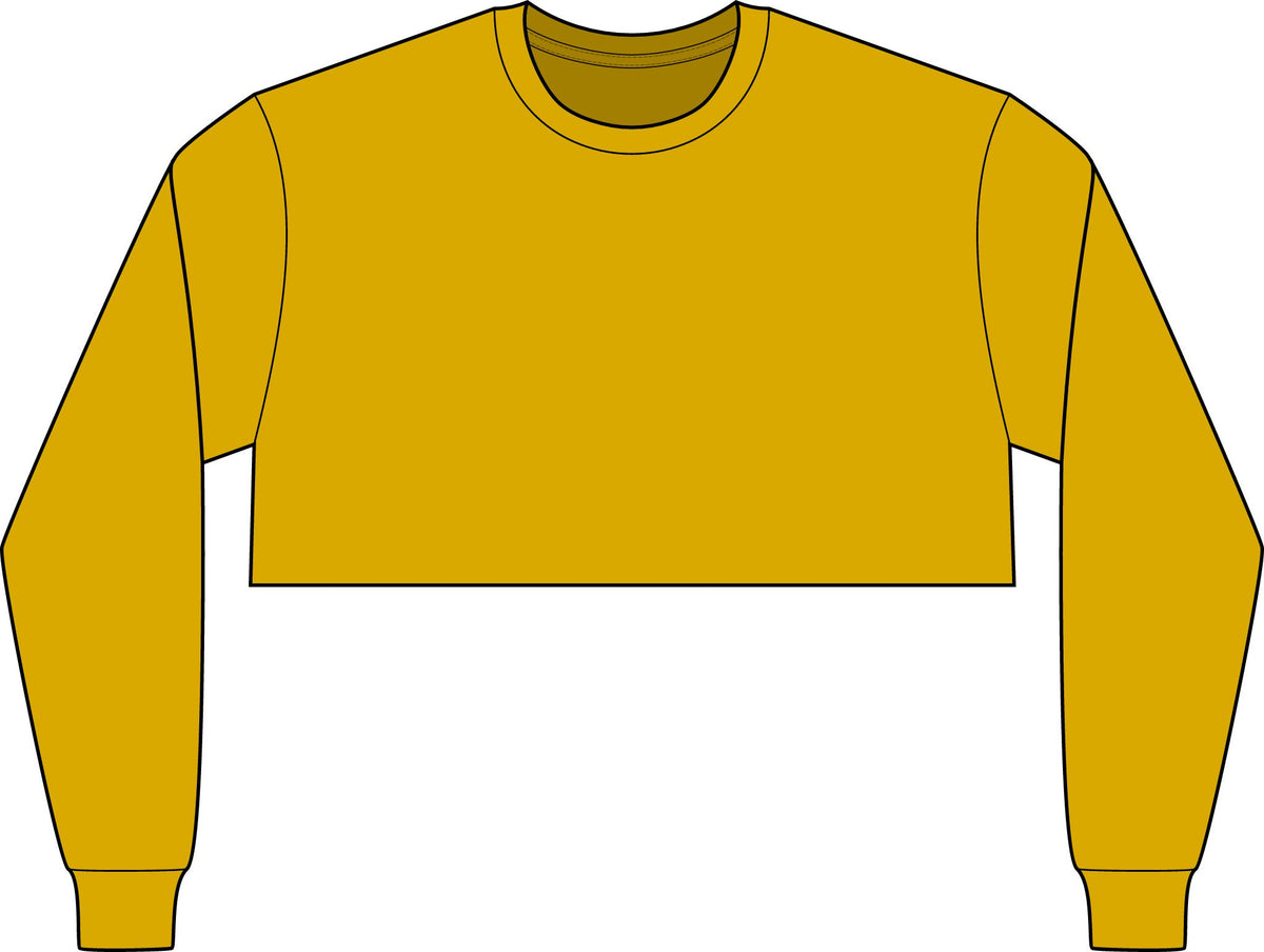 Women's FWD Fashion Crop Long Sleeve Tee