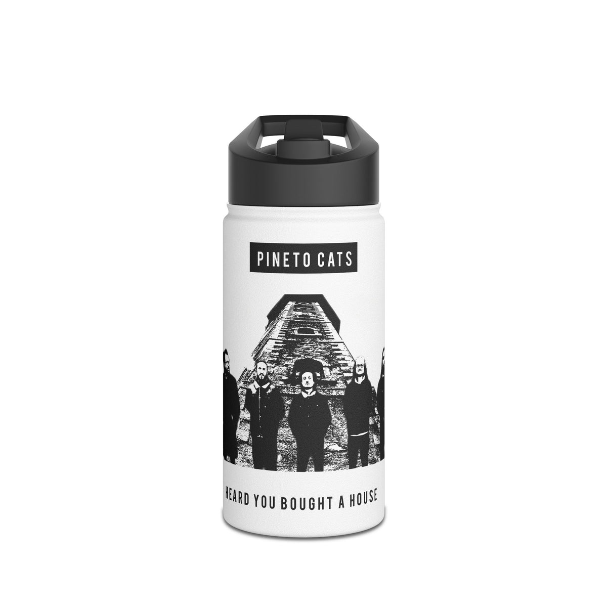 Stainless Steel Water Bottle, Standard Lid
