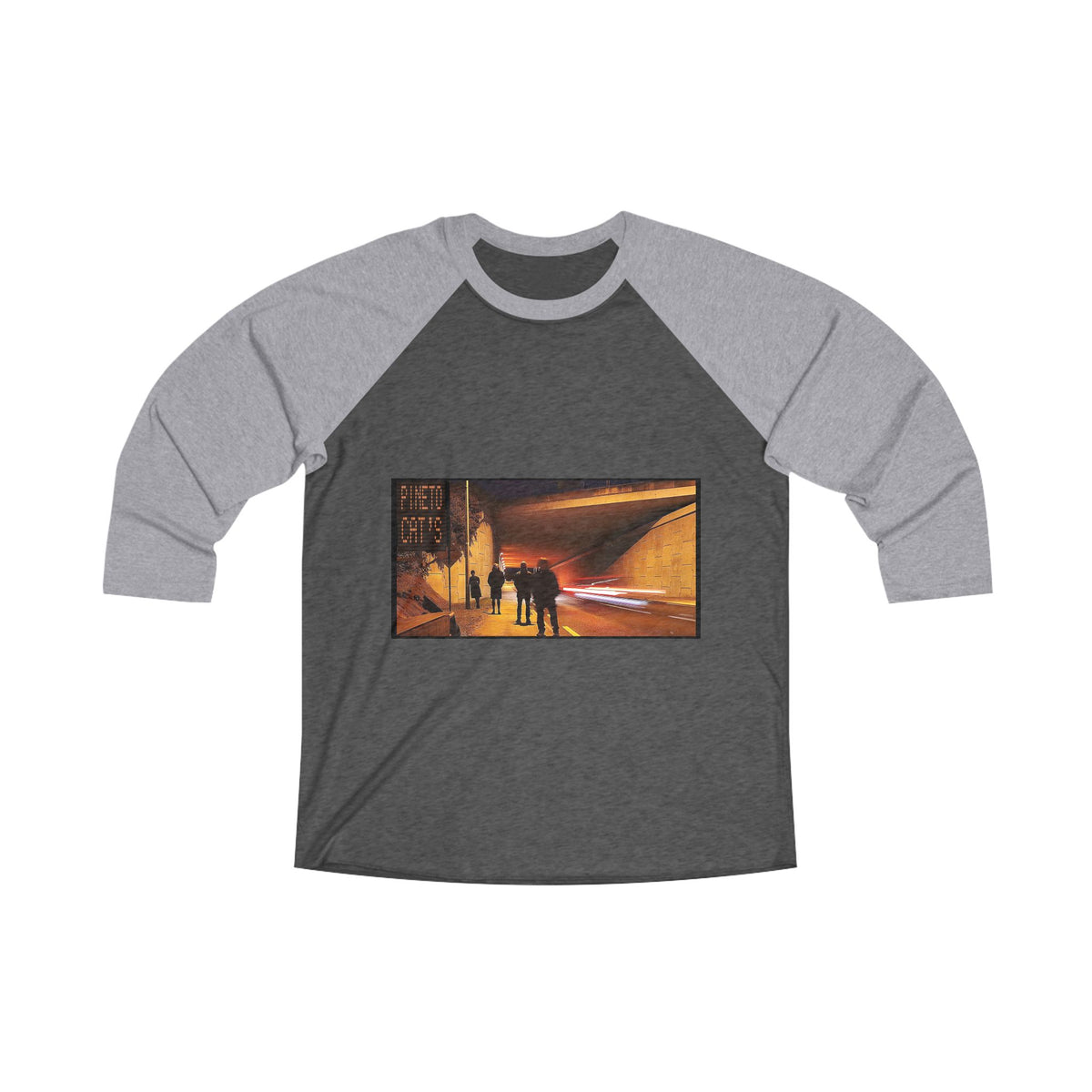Unisex Tri-Blend 3\4 Raglan Tee