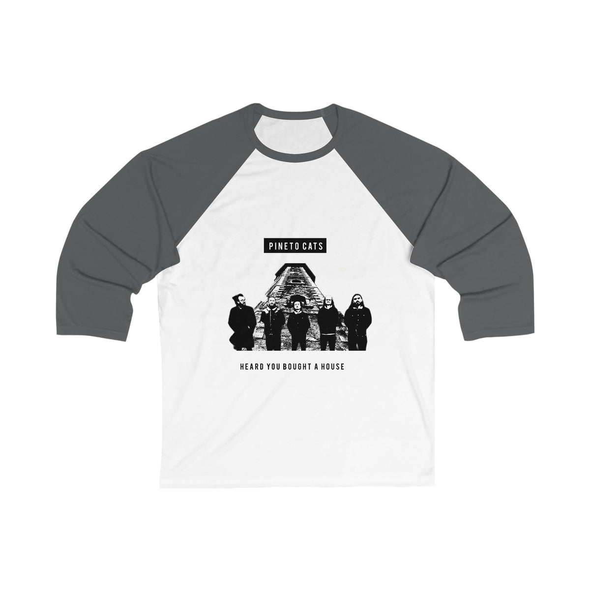 Unisex 3\4 Sleeve Baseball Tee