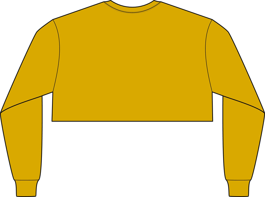 Women's FWD Fashion Crop Long Sleeve Tee
