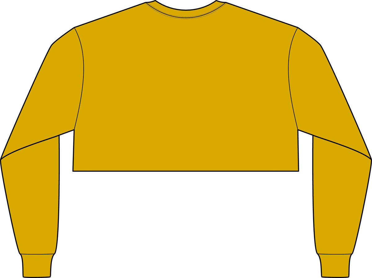 Women's FWD Fashion Crop Long Sleeve Tee
