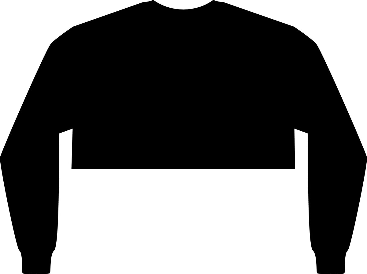 Women's FWD Fashion Crop Long Sleeve Tee