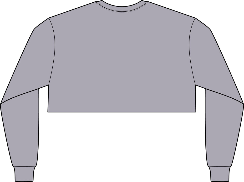 Women's FWD Fashion Crop Long Sleeve Tee