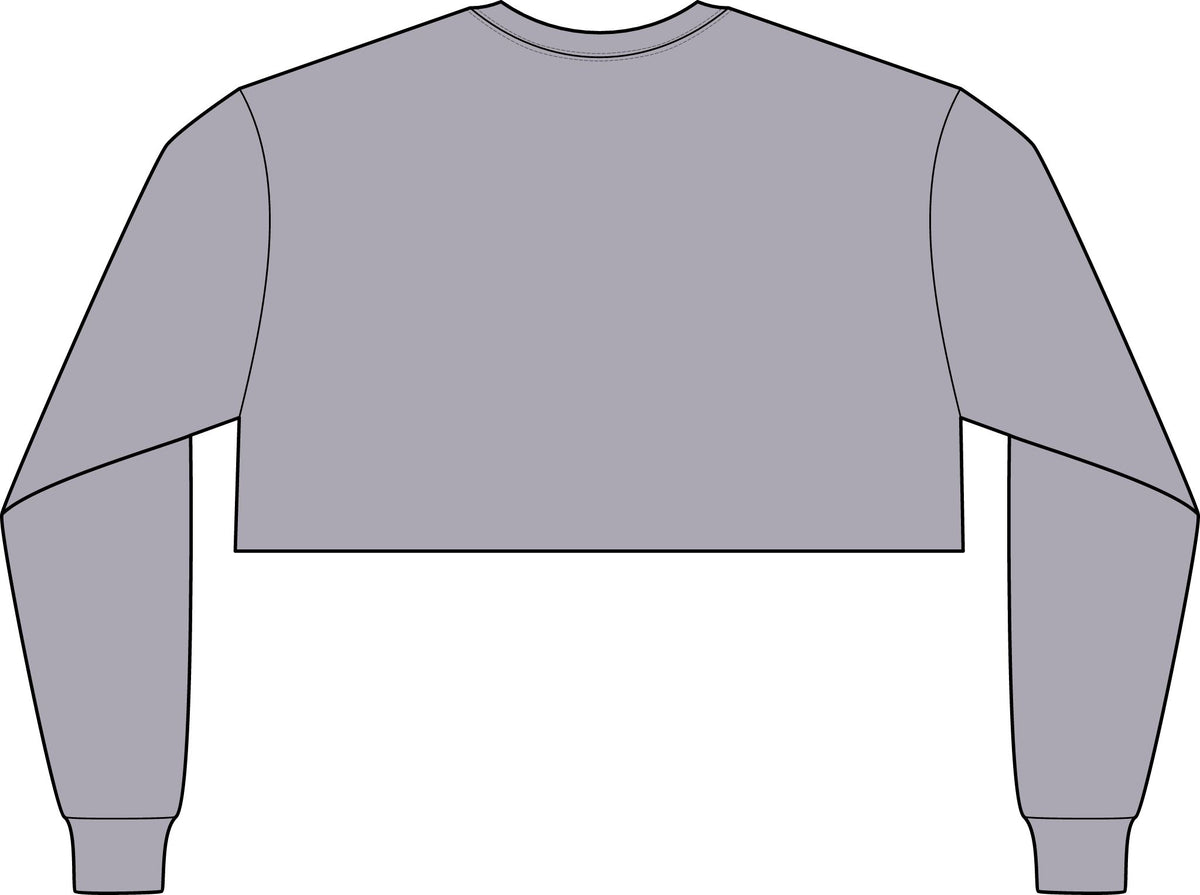 Women's FWD Fashion Crop Long Sleeve Tee