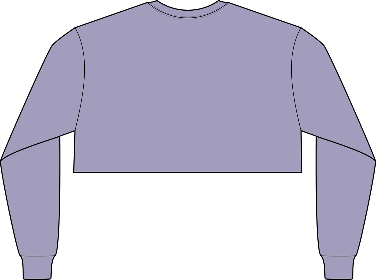 Women's FWD Fashion Crop Long Sleeve Tee