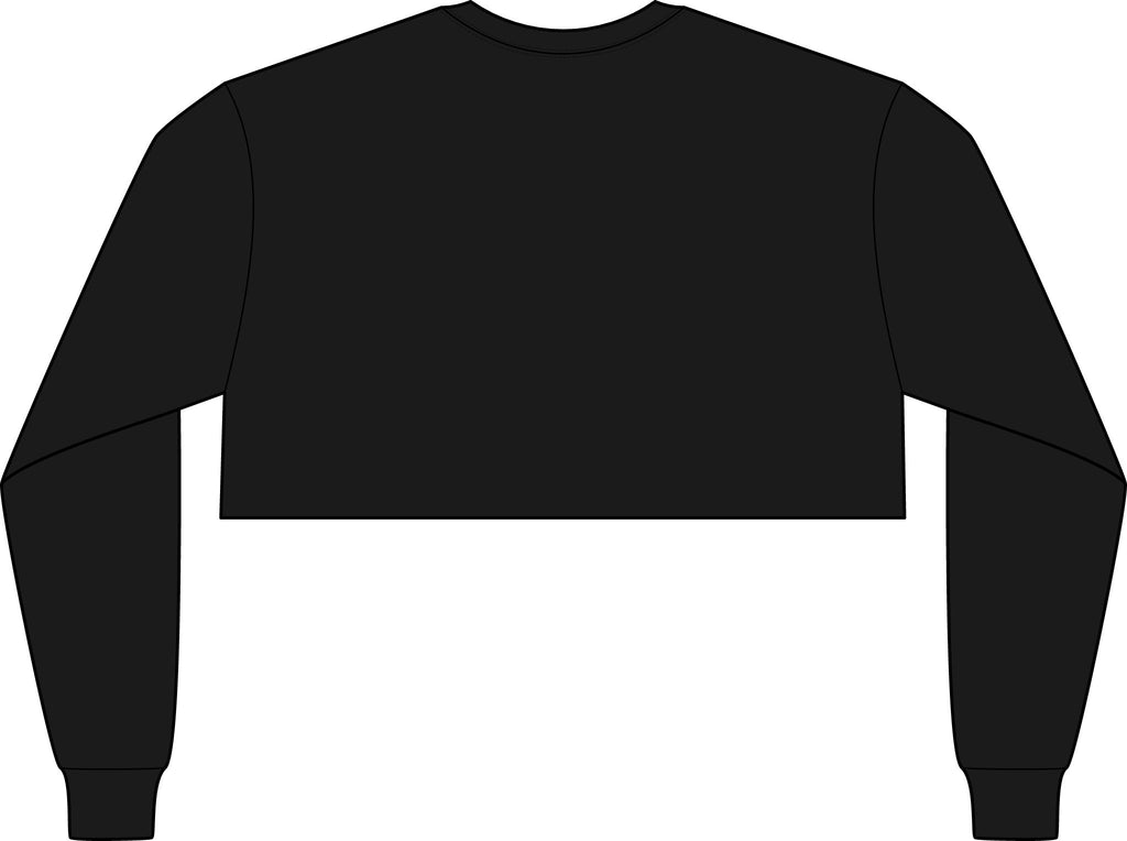 Women's FWD Fashion Crop Long Sleeve Tee
