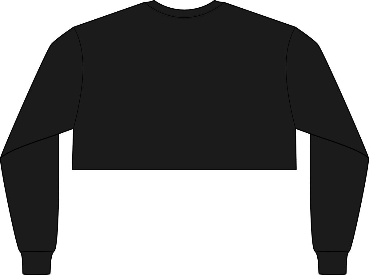 Women's FWD Fashion Crop Long Sleeve Tee