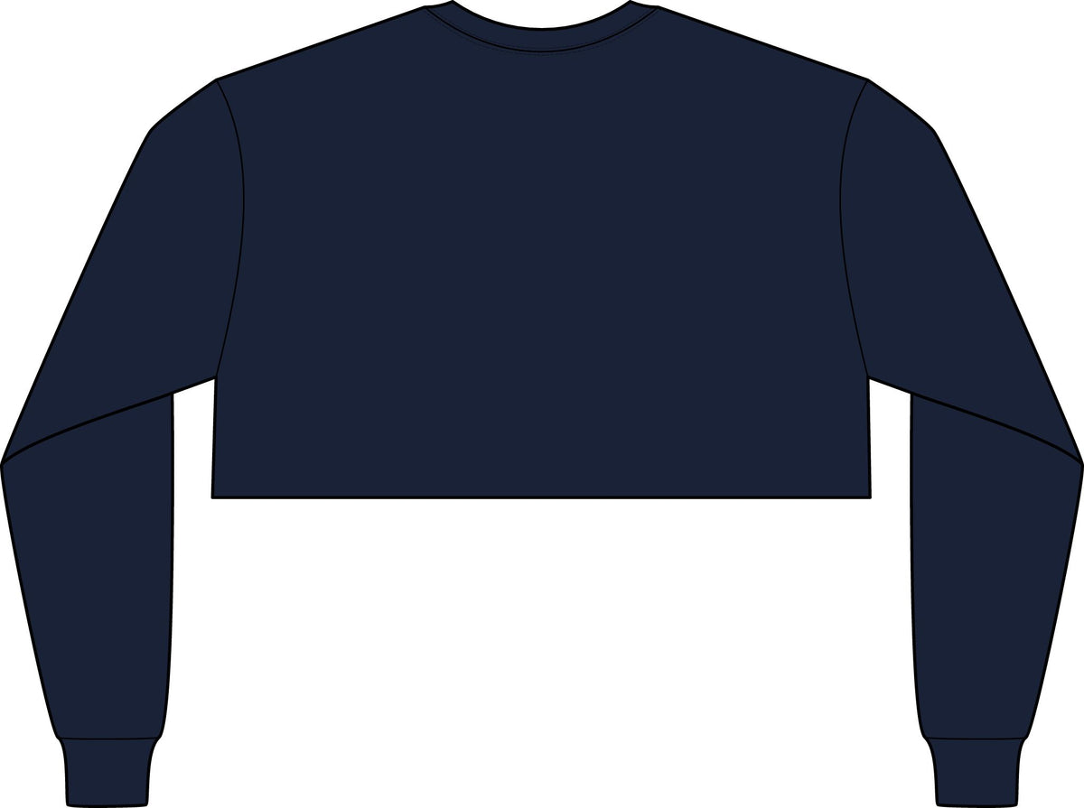 Women's FWD Fashion Crop Long Sleeve Tee