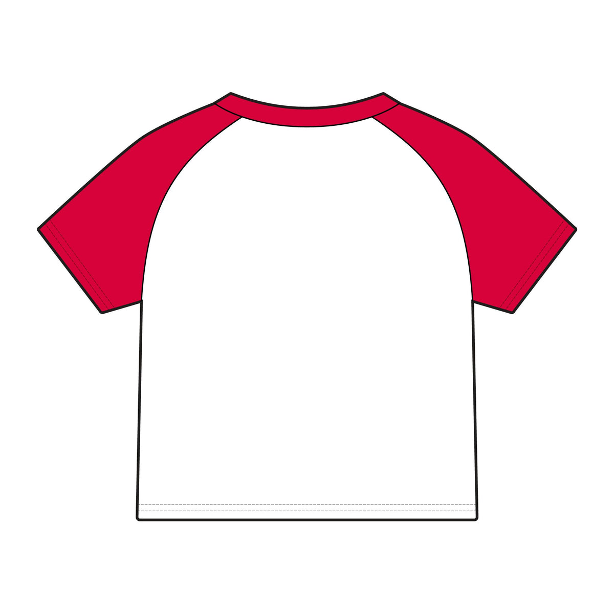 Women's Micro Rib Raglan Baby Tee