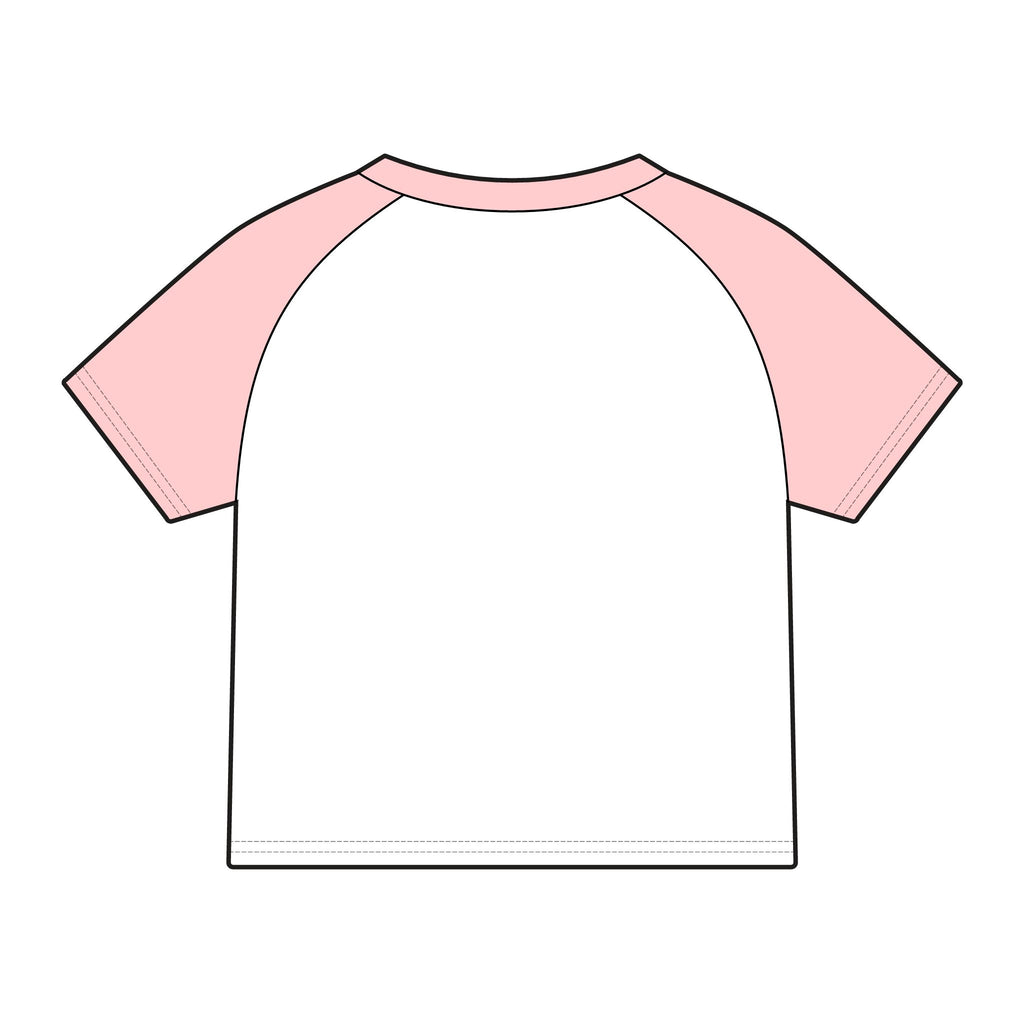 Women's Micro Rib Raglan Baby Tee